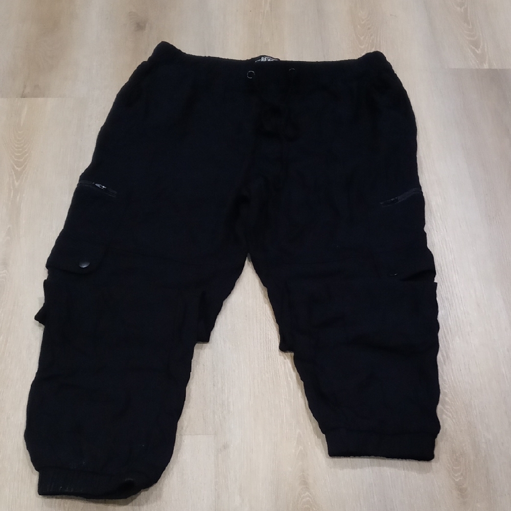 Rewash Dark Cargo Trousers